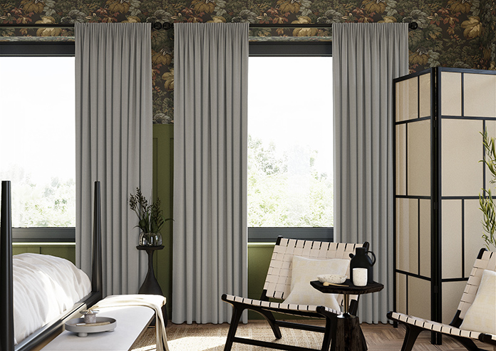 Lyra, Horizon Grey - Made to Measure Curtains - Image 3